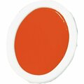 Dixon Ticonderoga Watercolor Refills, Oval-Pan, Semi-Moist, Red Orange, 12PK DIXX810